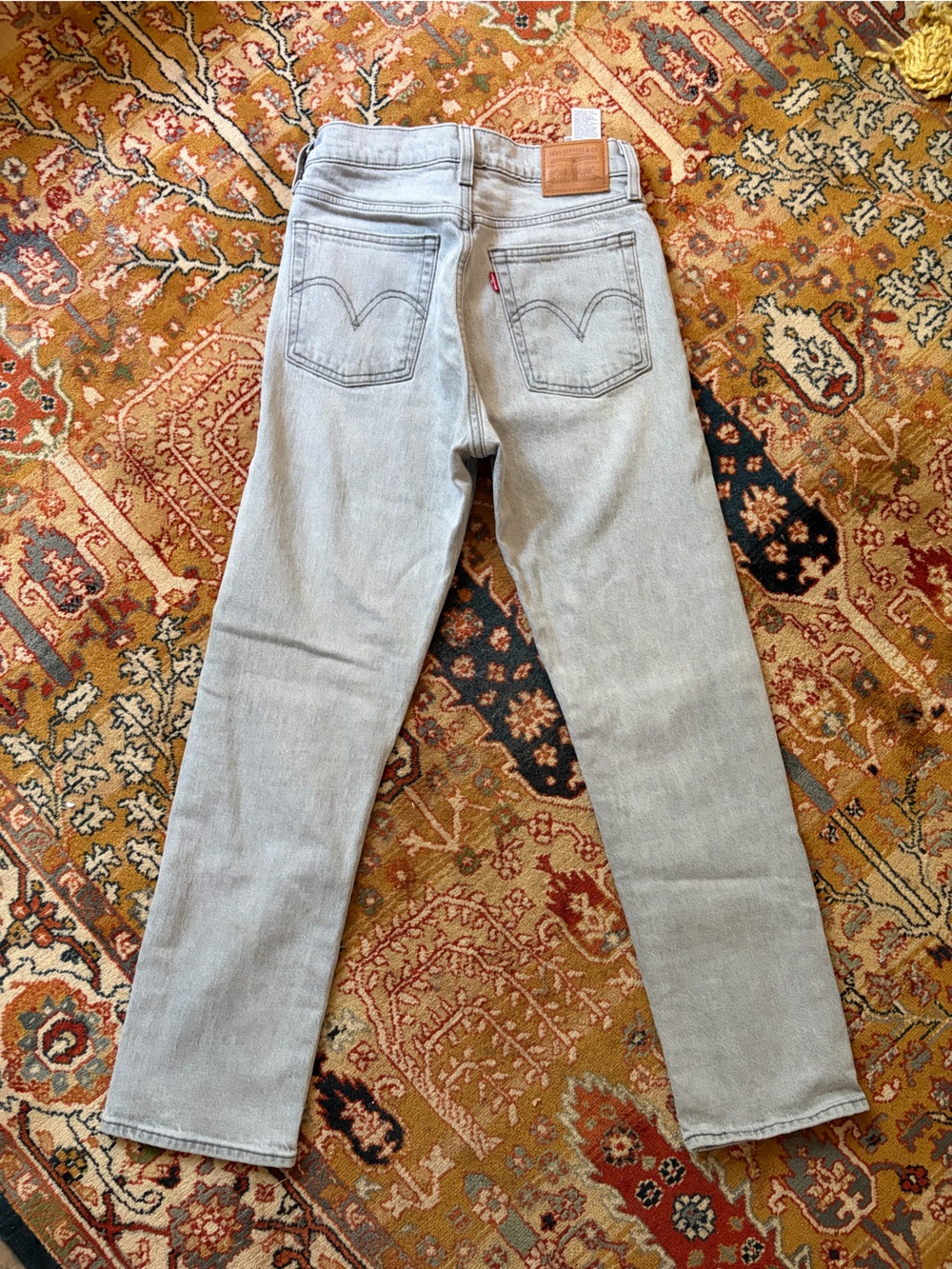 LEVI’s Wedgie Straight Fit Light Gray - 27